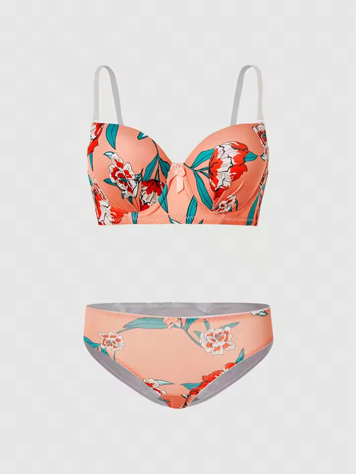Combo Of 6 Bra & Panties Set Imported