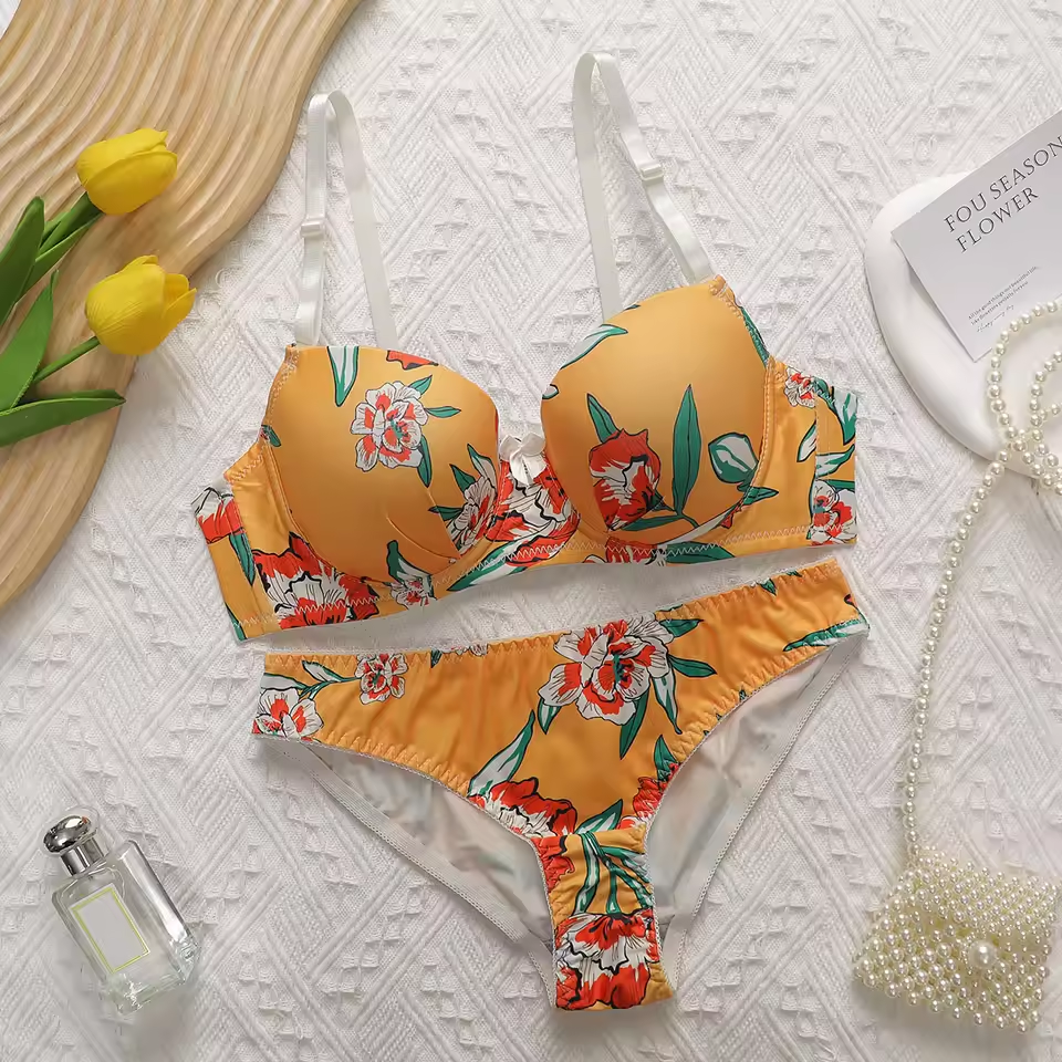 Combo Of 6 Bra & Panties Set Imported