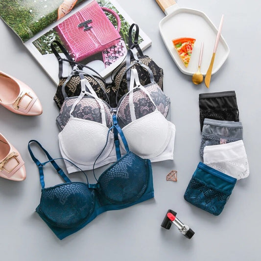 Combo Of 6 Bra & Panties Set Imported
